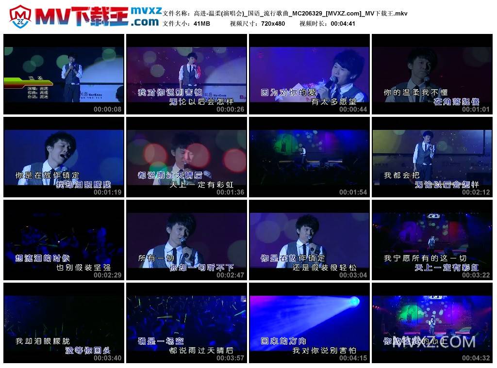 高进-温柔(演唱会)_国语_流行歌曲_MC206329